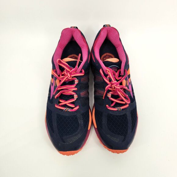 Brooks Cascadia 11 Gore Tex Shoes Womens 9.5 Black Pink Raspberry Trail Running - Picture 2 of 10